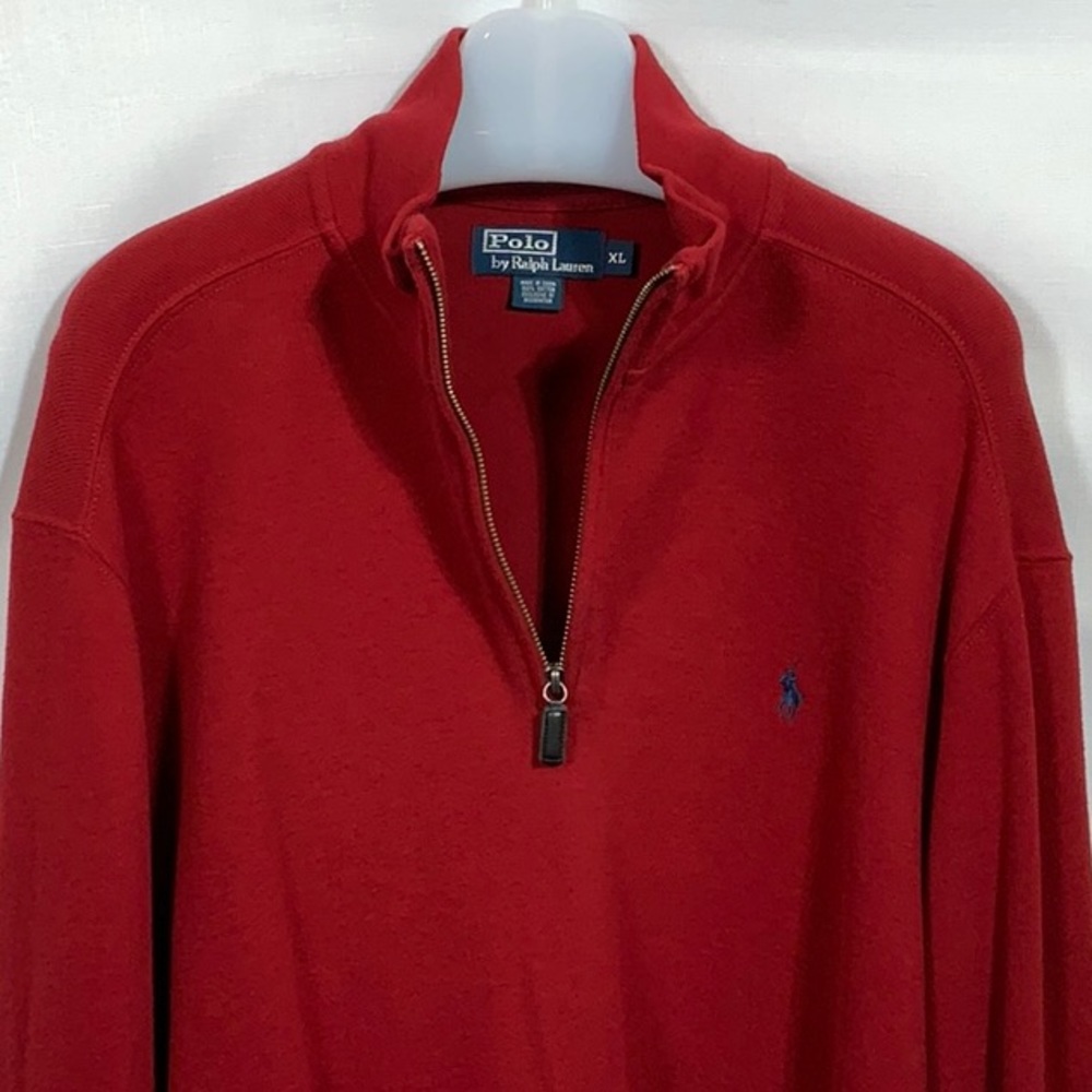 Polo By Ralph Lauren Men’s Quarter Zip Pullover.